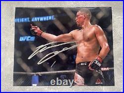 Nate Diaz Signed 10x8 Photo UFC With COA and Photo Proof