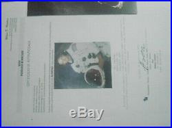 Neil Armstrong, Signed Color Photo With COA Brazil Vintage Very Rare