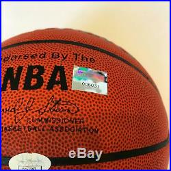 Nice Larry Bird Signed Autographed Spalding NBA Basketball With JSA COA