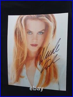 Nicole Kidman sexy photo genuine hand signed autograph with COA