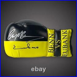 Nigel Benn & Chris Eubank Dual Signed Boxing Glove £199 With COA
