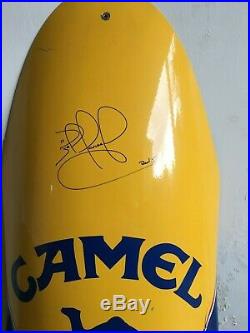 Nigel Mansell signed Williams FW14 front suspension panel-Rare with full CoA