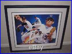 Nolan Ryan Autographed Limited Edition Lithograph by Danny Day With COA