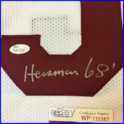 OJ Simpson 1968 Heisman Signed Autographed USC Trojans Jersey With JSA COA