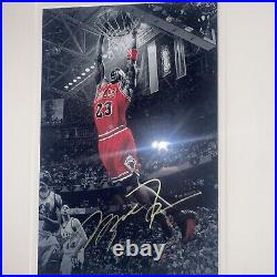 OPEN TO ANY OFFERS Signed Michael Jordan Photo 100% Authentic With COA