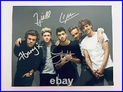 One Direction Authentic Signed Photo With COA