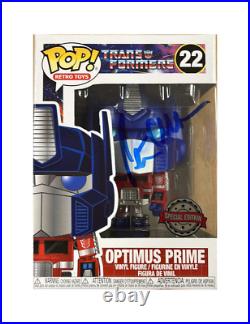Optimus Prime Funko Pop Signed by Peter Cullen 100% Authentic With COA