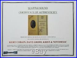 Original Kurt Cobain & Nirvana Signed Mozart Lp Authentic Autograph With Coa