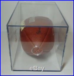 Otto Graham Autographed NFL Football Hof 1965 With Case & Coa Cleveland Browns
