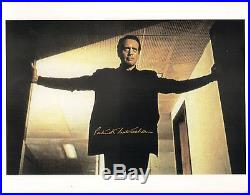 PATRICK McGOOHAN THE PRISONER SIGNED & CERTIFIED PHOTO POSTER WITH COA AUTOGRAPH