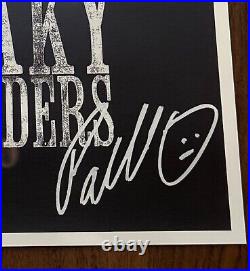 PEAKY BLINDERS Signed Movie Poster 11x17 with COA Authentic Memorabilia