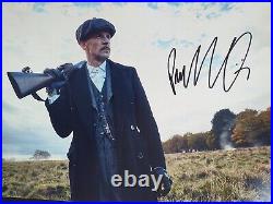 PEAKY BLINDERS star PAUL ANDERSON Genuine signed 12x8 with coa SUPERB