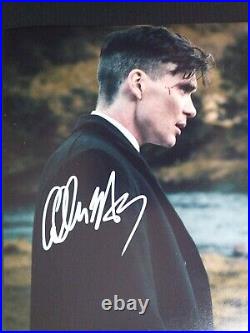PEAKY BLINDERS stars CILLIAN MURPHY PAUL ANDERSON Genuine signed 12x8 with coa
