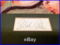 PETE MARAVICH JSA Coa Autograph Cut With Photo Hand Signed Authentic