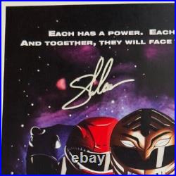 POWER RANGERS MOVIE POSTER 11x17 SIGNED & AUTHENTICATED with COA