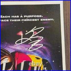 POWER RANGERS MOVIE POSTER 11x17 SIGNED & AUTHENTICATED with COA