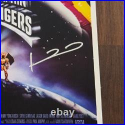 POWER RANGERS MOVIE POSTER 11x17 SIGNED & AUTHENTICATED with COA