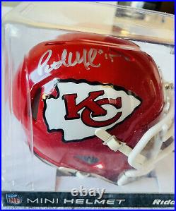 Patrick Mahomes Kansas City Chiefs Signed Autographed Mini Helmet with COA