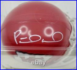 Patrick Mahomes Signed Autographed Mini Helmet With COA Kansas City Chiefs