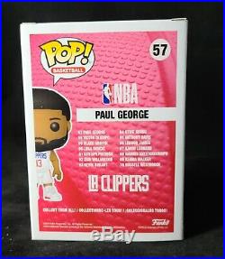 Paul George Autographed Signed NBA LA Clippers Funko Pop #57 with COA