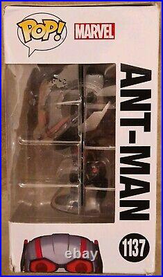 Paul Rudd signed Ant-Man Funko Pop 1137 with AFTAL COA