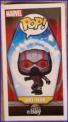 Paul Rudd signed Ant-Man Funko Pop 1137 with AFTAL COA