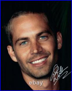 Paul Walker signed 8x10 Photo Picture autographed with COA