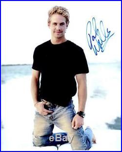 Paul Walker signed 8x10 Picture Photo Pic autographed autograph with COA