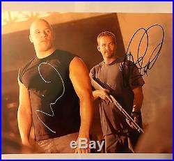Paul walker & Vin Diesel Autograph with COA