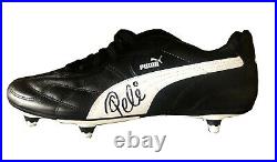 Pele Brazil Hand Signed Autographed Puma Soccer Cleat Shoe With Coa Very Rare