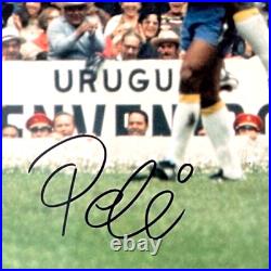 Pele Brazil, Santos, Cosmos Legend 100% Guaranteed Hand Signed Photo With COA