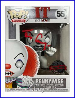 Pennywise IT Funko Pop Signed by Tim Curry 100% Authentic With COA