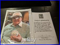 Pete Rose Make America Great Again Autograph Baseball With Photo And Coa