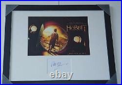 Peter Jackson The Hobbit with COA Hand Signed Framed Print New