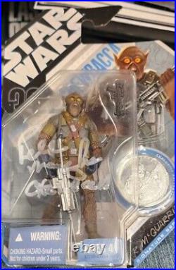 Peter Mayhew Chewbacca Star Wars Autograph Signed Figure With COA and Photo