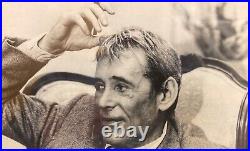 Peter O'Toole Famous Actor Framed 100% Hand Signed 7' X 5' Photo With COA