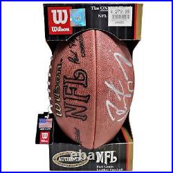 Peyton Manning Autographed Wilson Football With COA