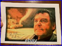 Phil Brown Original Uncle Owen Lars Star Wars Signed Photograph With COA