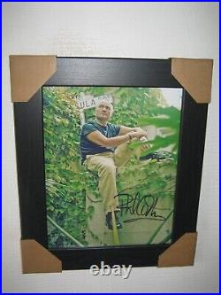 Phil Collins Hand Signed Photograph (8x10) Framed With CoA