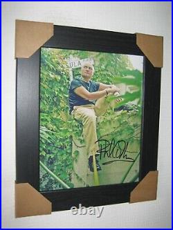 Phil Collins Hand Signed Photograph (8x10) Framed With CoA