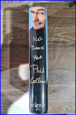 Phil Collins Signed Book with COA