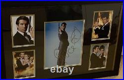 Pierce brosnan james bond Signed With COA