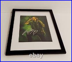 Post Malone Autographed Photo Framed In 11x14 With COA