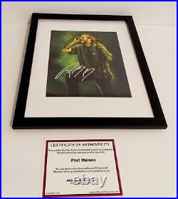 Post Malone Autographed Photo Framed In 11x14 With COA