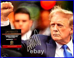 President DONALD TRUMP Signed 8x10 Photo Original Authentic Autograph with COA