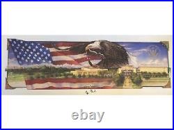 President George HW Bush Signed and Numbered Autographed Panoramic with COA