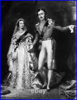 Queen Victoria & Prince Albert Signatures/autographs together with COA