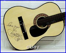 RARE! LORETTA LYNN Signed AUTOGRAPH on Country Music Guitar with PSA/DNA COA