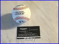 RARE! Mike Trout + Albert Pujols + 1 More Autograph Signed Baseball with COA