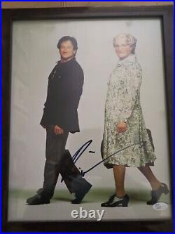 Rare 14x11 Signed Robin Williams As Mrs Doubtfire Autograph Unique With COA JSA